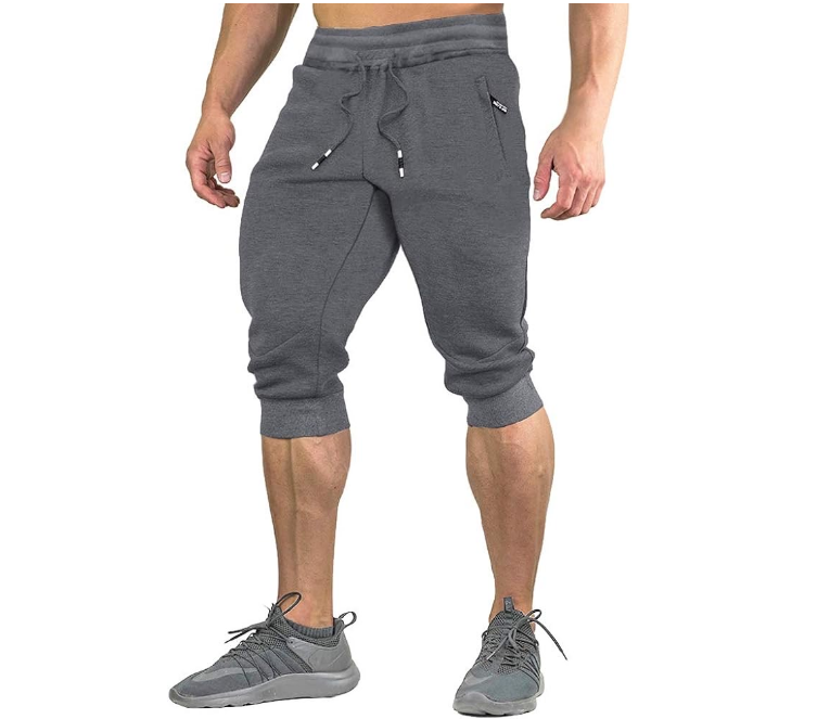 34 Jogger Sports Capri Pants Breathable Men Sweat Shorts Dropshipping Classic Brand Shorts Male