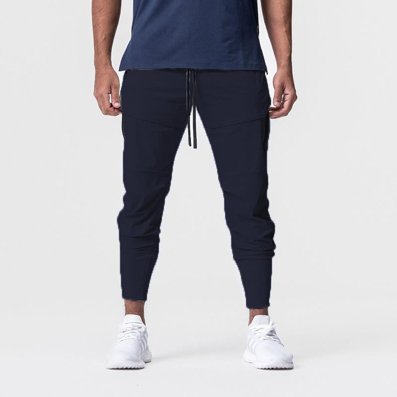 Custom Quick Dry Cargo Pants Sport Pants Cargo Pants Fitness Trousers Dropshipping Spring and Autumn Mens Streetwear