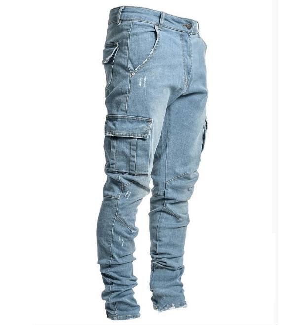 Hot Selling Slim Comfortable Stylish Pants for Men Dropshipping Wholesale Custom Men's Baggy Slim Fit Skinny Jeans