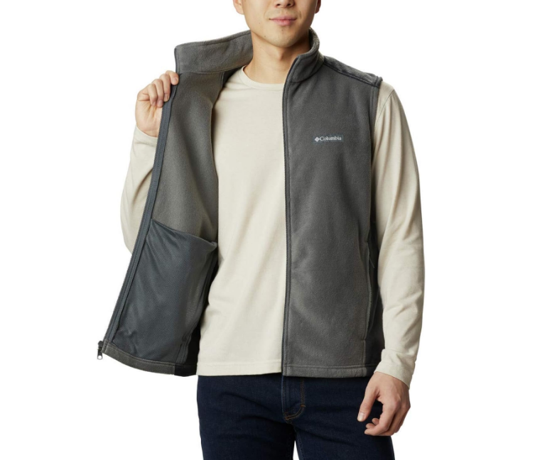 Winter Warm Outwear Sleeveless Fleece Vest Dropshipping Full-zip Polar Casual Vest Coat