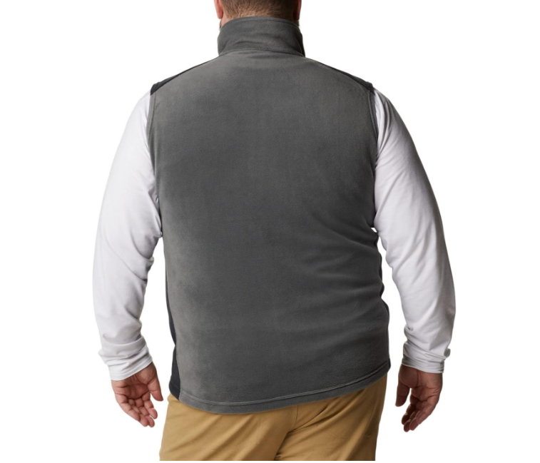 Men Hunting Vest Shell 100% Polar Fleece Fabric Vest for Man Dropshipping Zipper Closing Front Pockets Collar Vest