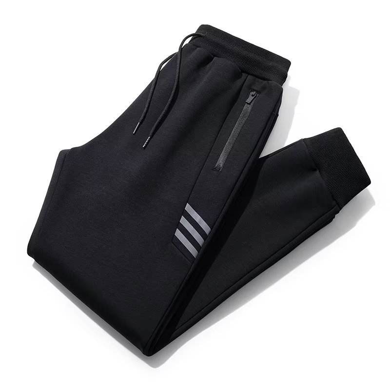 Factory Price Men's Sportswear Casual Sweatpants Dropshipping High Quality 280gsm Solid Color Warm Trousers
