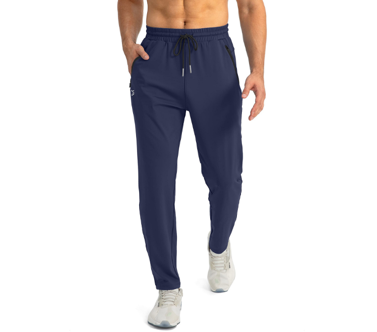 OEMODM Custom logo Quick-Drying Breathable Men's Sports Pants New Men Casual Sports High Waist Pants
