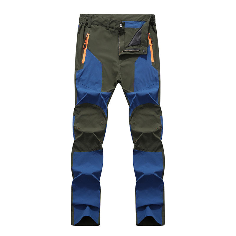 New Outdoor Elastic Men's Windproof Waterproof Pants Dropshipping High Quality Zip Off Cargo Pants