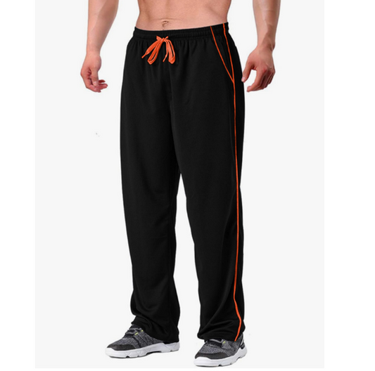 Men's Trousers Breathable Mesh Sportswear Pants Dropshipping Custom Loose Running Training Fitness Sweatpants