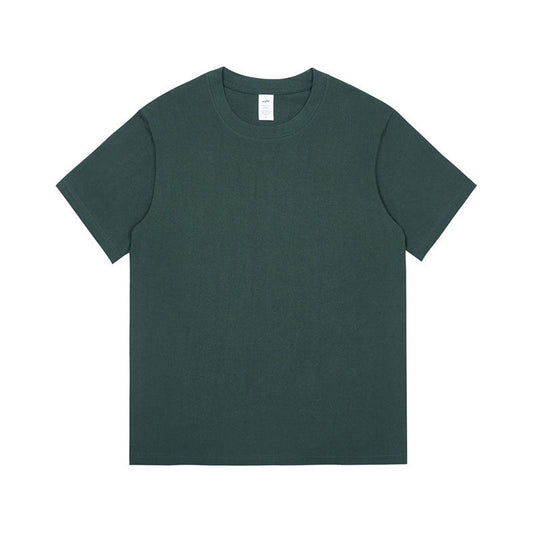 High Quality 100% Cotton 300GSM T-shirt Breathable Lightweight Men and Women Alike Printed Knitted Customized T-shirt