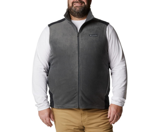 Men Hunting Vest Shell 100% Polar Fleece Fabric Vest for Man Dropshipping Zipper Closing Front Pockets Collar Vest