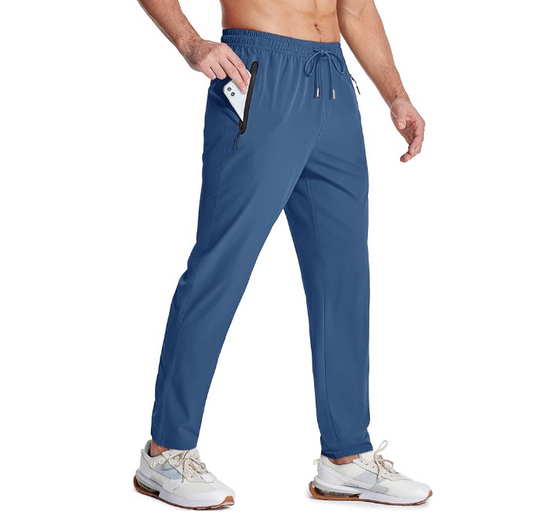 OEMODM Custom logo Quick-Drying Breathable Men's Sports Pants New Men Casual Sports High Waist Pants